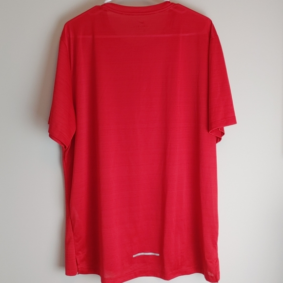 Red Nike Running DriFit Shirt Men's XL - Picture 3 of 4